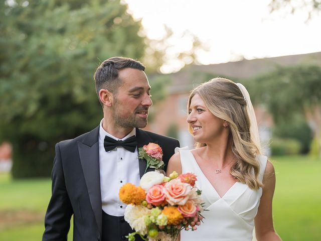Daniel and Amy's Wedding in Mottram St. Andrew, Cheshire 167