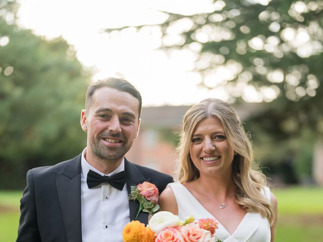 Daniel and Amy's Wedding in Mottram St. Andrew, Cheshire 168
