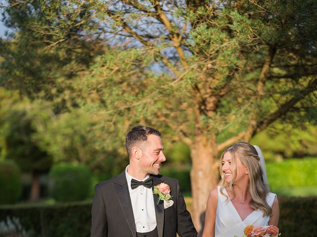 Daniel and Amy's Wedding in Mottram St. Andrew, Cheshire 177