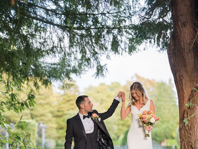 Daniel and Amy's Wedding in Mottram St. Andrew, Cheshire 181