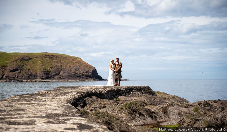 Chris and Jennifer's Wedding in Peterhead, Aberdeen & Deeside