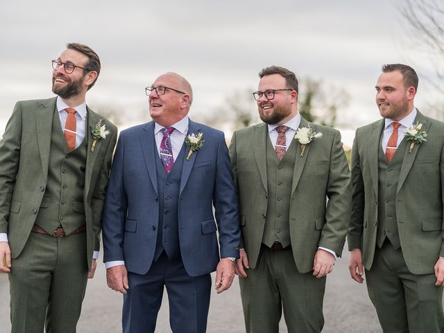 Jack and Megan's Wedding in Mobberley, Cheshire 11