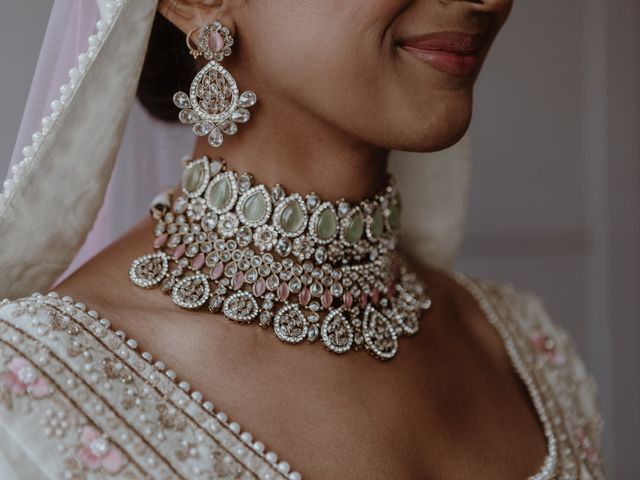 Darsh and Amish's Wedding in Hertford, Hertfordshire 54