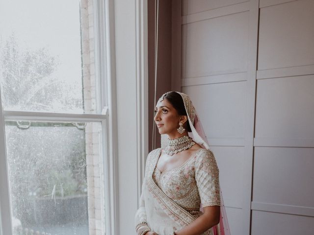 Darsh and Amish's Wedding in Hertford, Hertfordshire 55