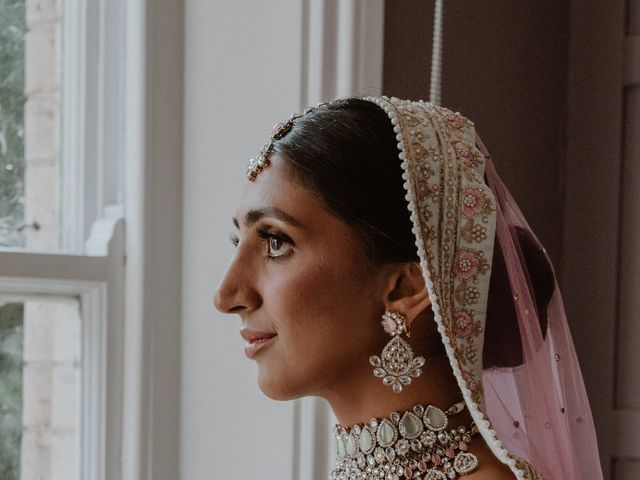 Darsh and Amish's Wedding in Hertford, Hertfordshire 80