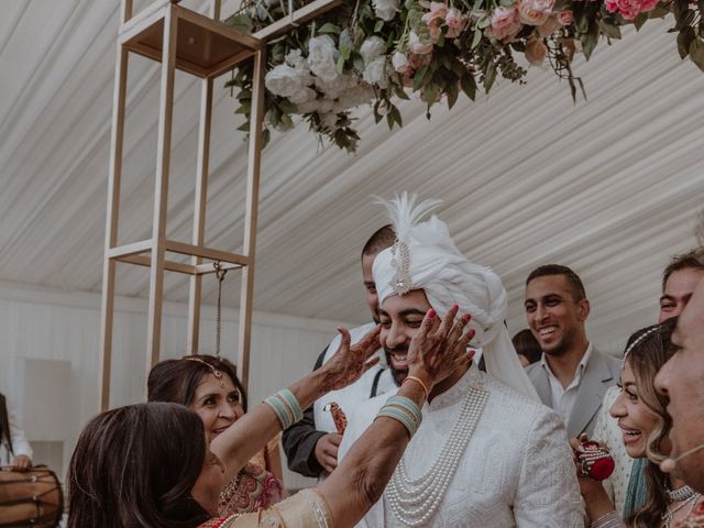 Darsh and Amish's Wedding in Hertford, Hertfordshire 83