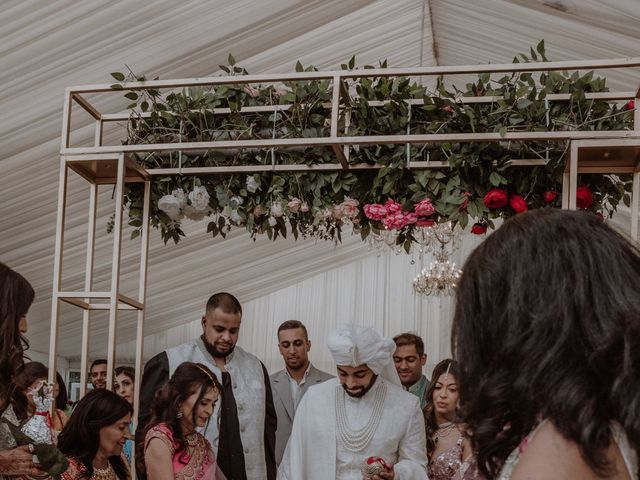 Darsh and Amish's Wedding in Hertford, Hertfordshire 84