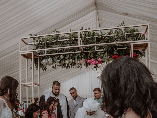 Darsh and Amish's Wedding in Hertford, Hertfordshire 85