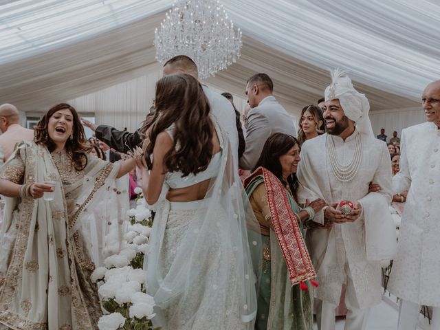 Darsh and Amish's Wedding in Hertford, Hertfordshire 101