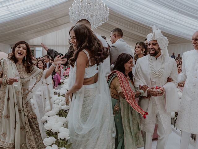 Darsh and Amish's Wedding in Hertford, Hertfordshire 102