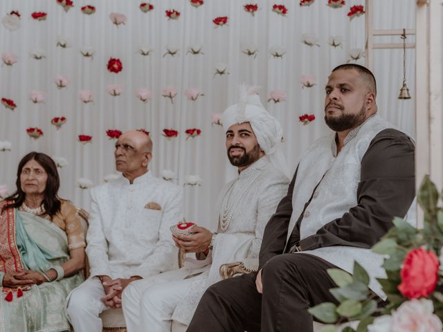 Darsh and Amish's Wedding in Hertford, Hertfordshire 107