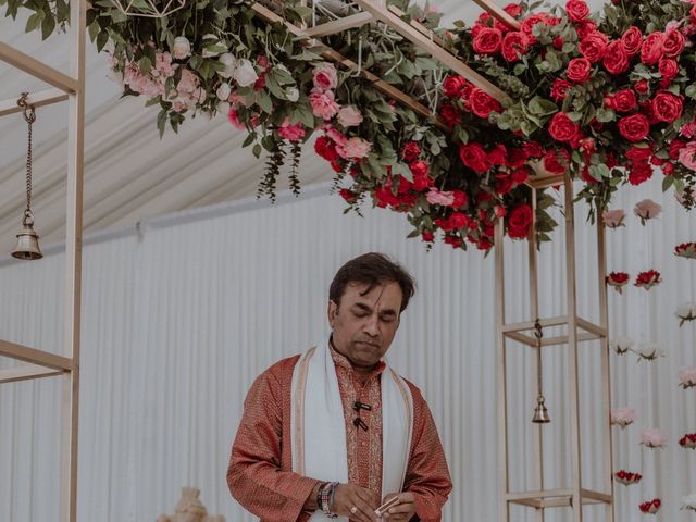Darsh and Amish's Wedding in Hertford, Hertfordshire 108