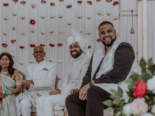 Darsh and Amish's Wedding in Hertford, Hertfordshire 116
