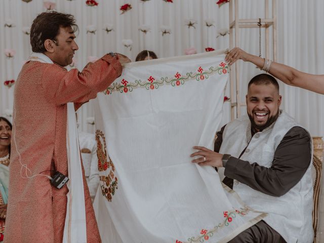 Darsh and Amish's Wedding in Hertford, Hertfordshire 129