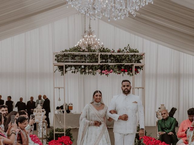 Darsh and Amish's Wedding in Hertford, Hertfordshire 137