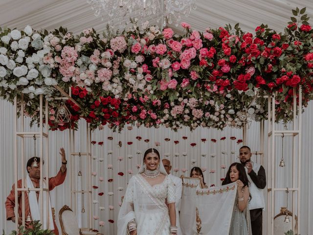 Darsh and Amish's Wedding in Hertford, Hertfordshire 155