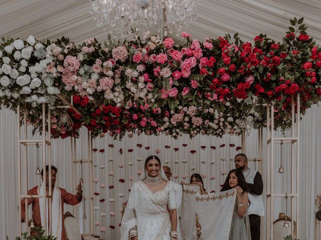 Darsh and Amish's Wedding in Hertford, Hertfordshire 157