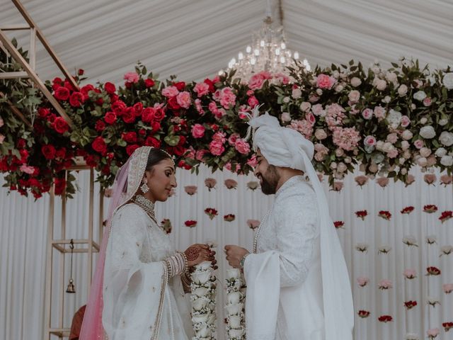 Darsh and Amish's Wedding in Hertford, Hertfordshire 173
