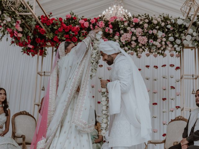 Darsh and Amish's Wedding in Hertford, Hertfordshire 177