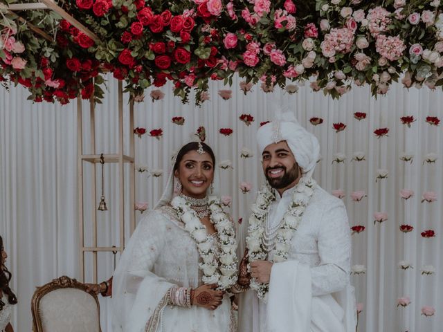Darsh and Amish's Wedding in Hertford, Hertfordshire 202
