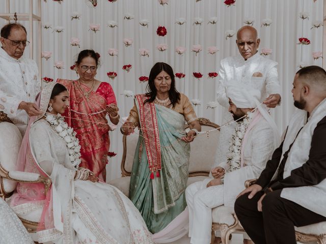 Darsh and Amish's Wedding in Hertford, Hertfordshire 210