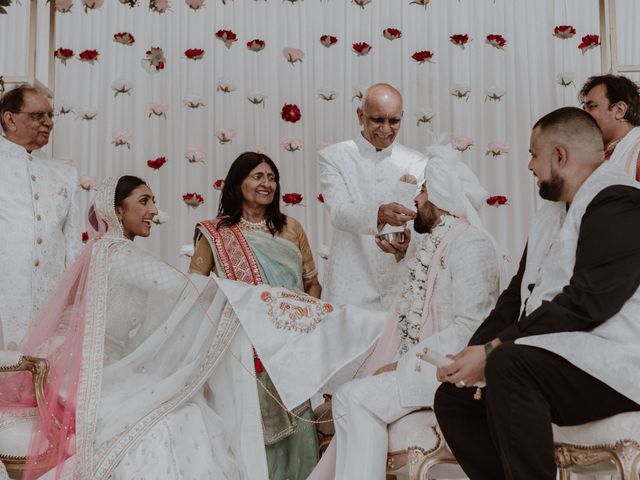 Darsh and Amish's Wedding in Hertford, Hertfordshire 212