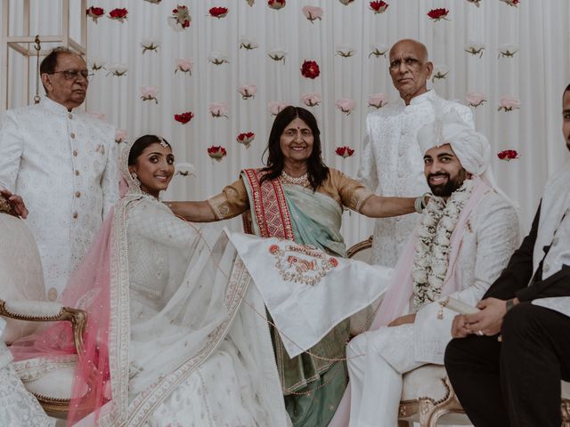 Darsh and Amish's Wedding in Hertford, Hertfordshire 213