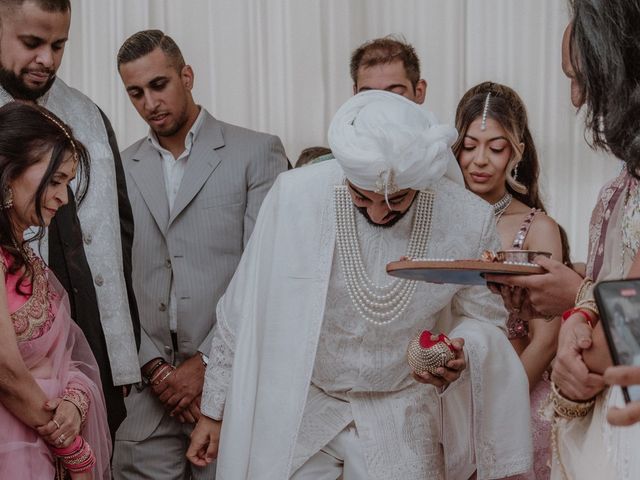 Darsh and Amish's Wedding in Hertford, Hertfordshire 226