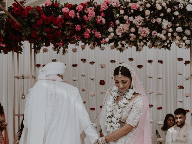 Darsh and Amish's Wedding in Hertford, Hertfordshire 239