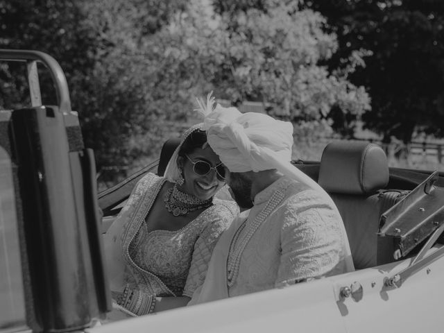 Darsh and Amish's Wedding in Hertford, Hertfordshire 248