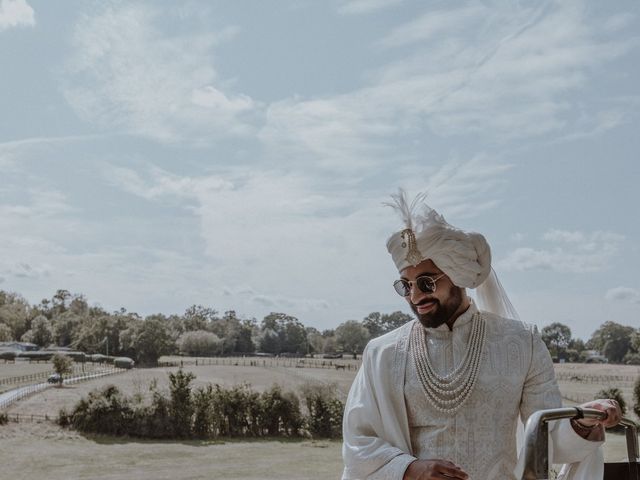 Darsh and Amish's Wedding in Hertford, Hertfordshire 254