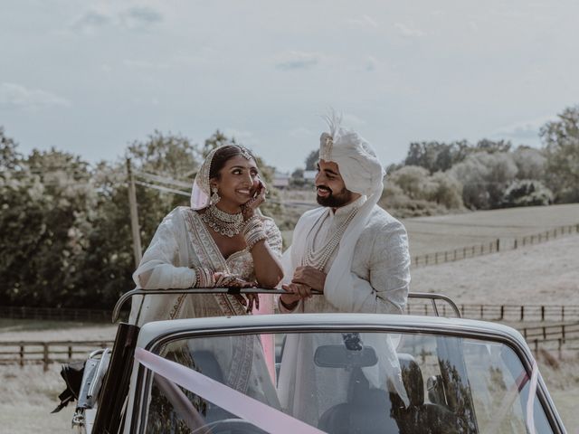 Darsh and Amish's Wedding in Hertford, Hertfordshire 266