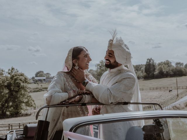Darsh and Amish's Wedding in Hertford, Hertfordshire 276