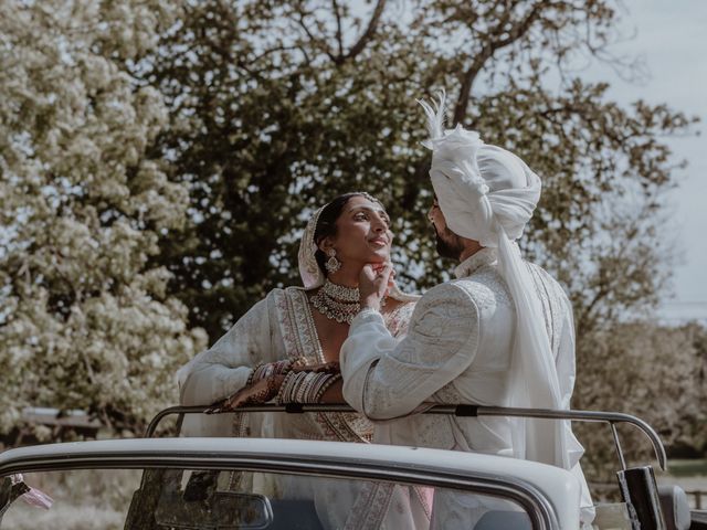 Darsh and Amish's Wedding in Hertford, Hertfordshire 280