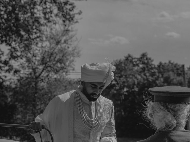 Darsh and Amish's Wedding in Hertford, Hertfordshire 283