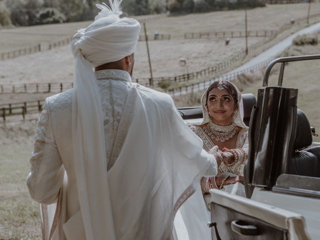 Darsh and Amish's Wedding in Hertford, Hertfordshire 284