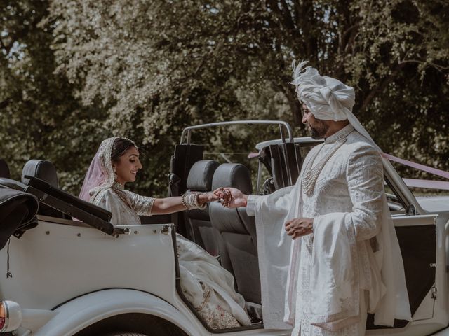 Darsh and Amish's Wedding in Hertford, Hertfordshire 285