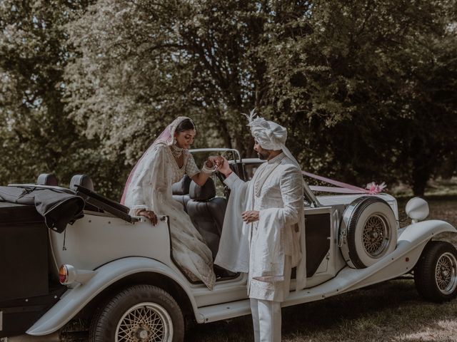 Darsh and Amish's Wedding in Hertford, Hertfordshire 287