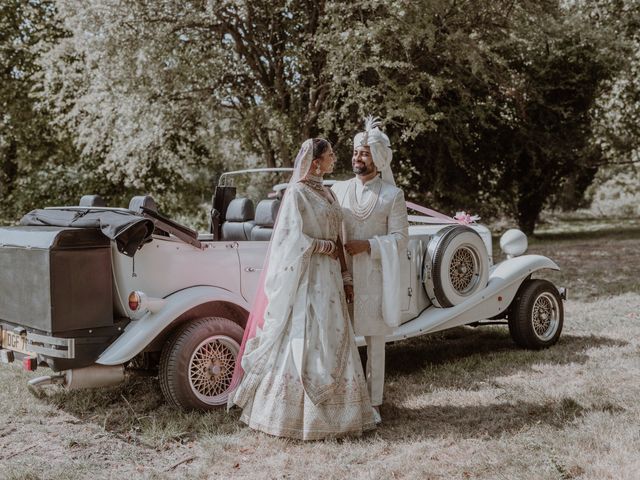 Darsh and Amish's Wedding in Hertford, Hertfordshire 290