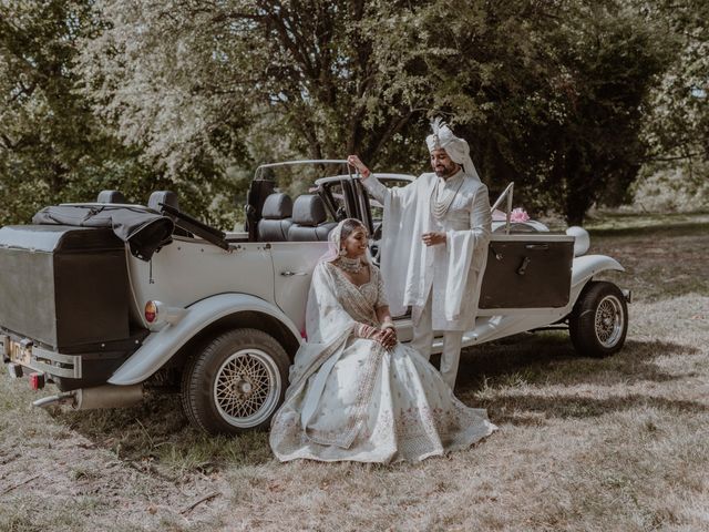 Darsh and Amish's Wedding in Hertford, Hertfordshire 297