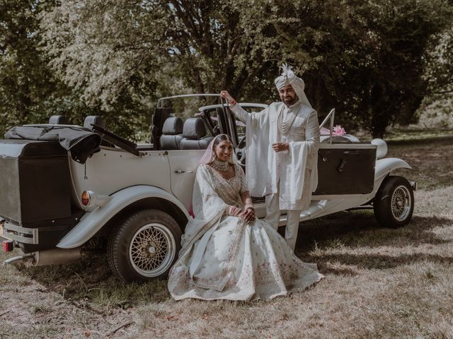 Darsh and Amish's Wedding in Hertford, Hertfordshire 300