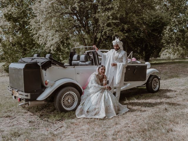 Darsh and Amish's Wedding in Hertford, Hertfordshire 302