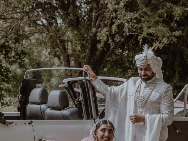 Darsh and Amish's Wedding in Hertford, Hertfordshire 303