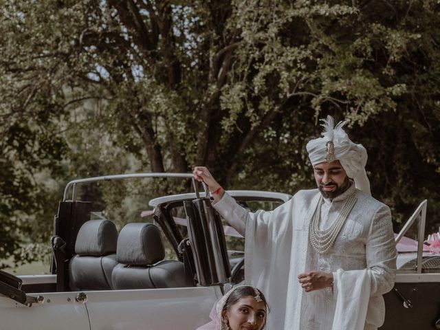 Darsh and Amish's Wedding in Hertford, Hertfordshire 304