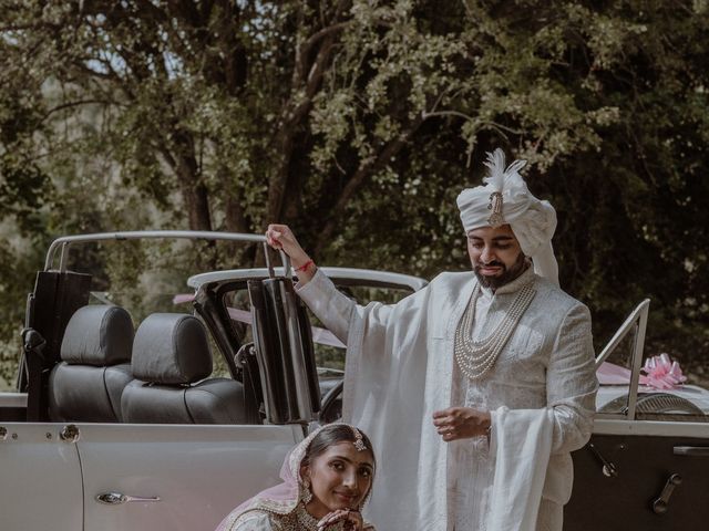 Darsh and Amish's Wedding in Hertford, Hertfordshire 306