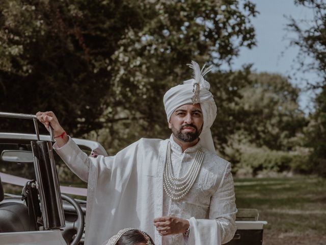 Darsh and Amish's Wedding in Hertford, Hertfordshire 309