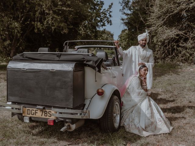 Darsh and Amish's Wedding in Hertford, Hertfordshire 313