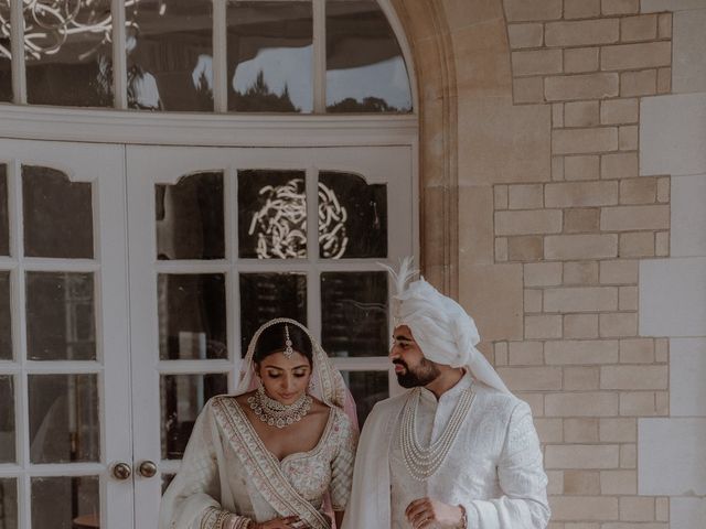 Darsh and Amish's Wedding in Hertford, Hertfordshire 324
