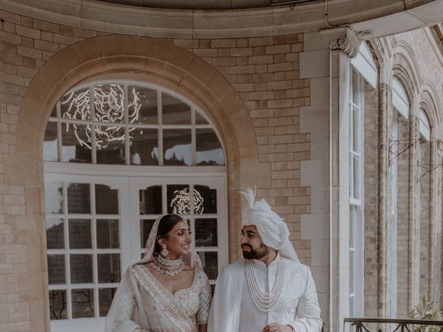 Darsh and Amish's Wedding in Hertford, Hertfordshire 330