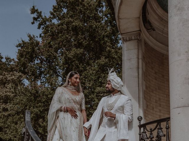 Darsh and Amish's Wedding in Hertford, Hertfordshire 331